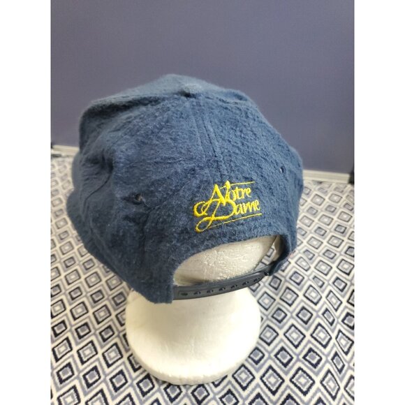 THE GAME ND Norte Dame Vintage Wool Hat Cap - Picture 3 of 16